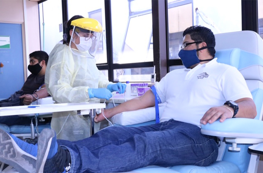  Servicio de Salud Ñuble enfatiza el llamado a la donación de sangre durante la pandemia