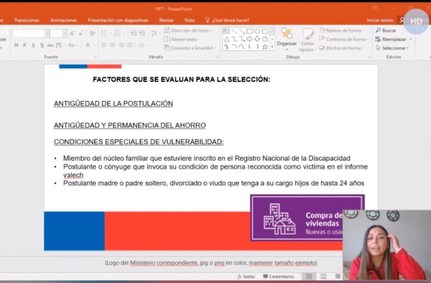  Más de 60 dirigentes sociales de Ñuble se capacitaron para postular al Fondo Solidario de Elección de Vivienda