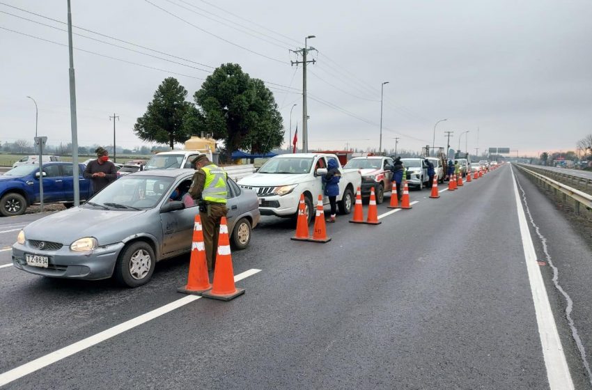  Balance última jornada: Carabineros detuvo en Ñuble a 30 personas que incumplieron medidas sanitarias