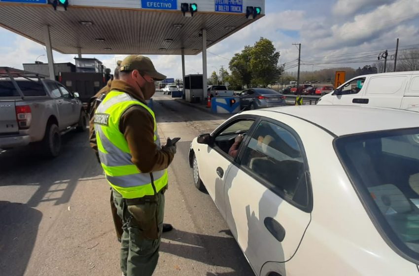  Balance última jornada: Carabineros detuvo en Ñuble a 27 personas que incumplieron medidas sanitarias