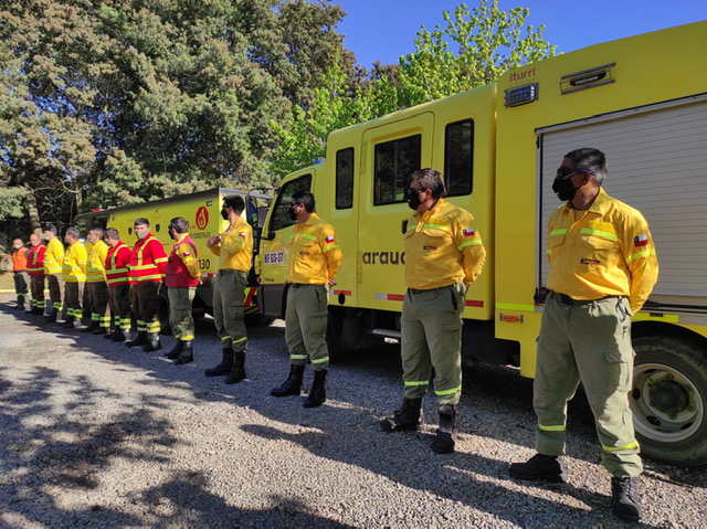  Ñuble se prepara para enfrentar temporada de incendios