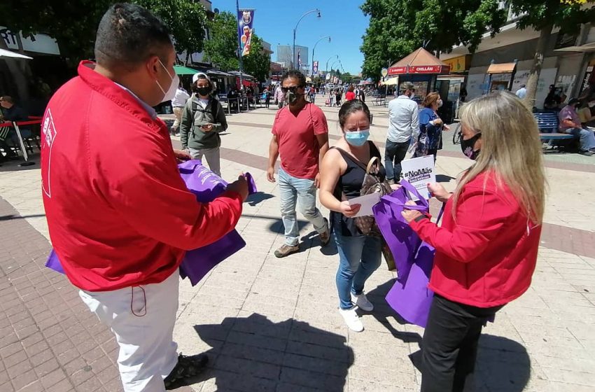  Con despliegue informativo Seremis de la Mujer y Gobierno conmemoraron Día Nacional contra el Femicidio