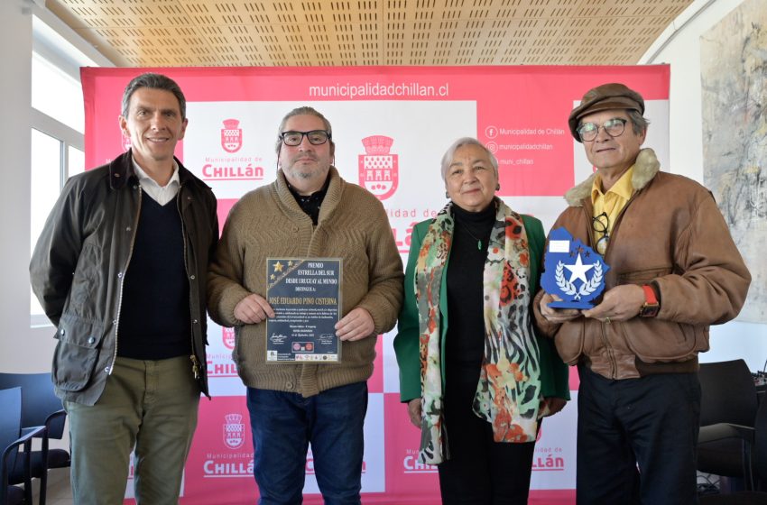  Municipio chillanejo destaca reconocimiento internacional a dirigente comunitario y comunicador local